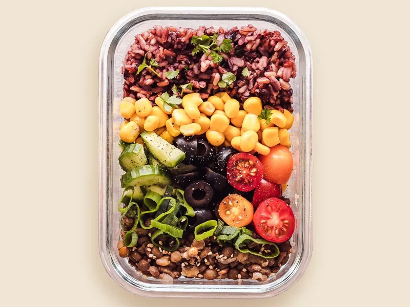 Lunch vege box